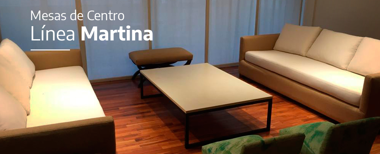 mesa de centro en microcemento